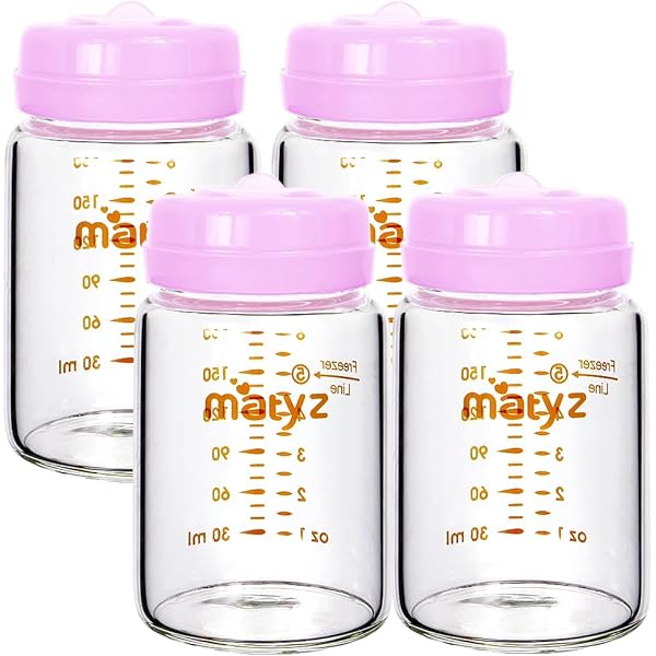 milk　マシュー Amazon.com: Matyz Glass Breastmilk Storage Bottles, 6 Pack